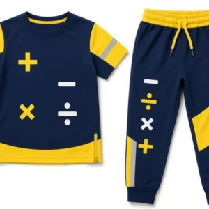 Math Tee and Jogger Set